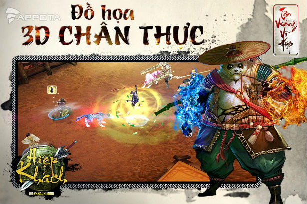 Trải nghiệm gMO Hiệp Khách Siêu Phẩm ARPG 3D - 3 Trải nghiệm gMO Hiệp Khách Siêu Phẩm ARPG 3D - 3