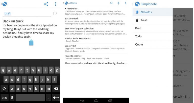 android simplenote stylus android simplenote stylus